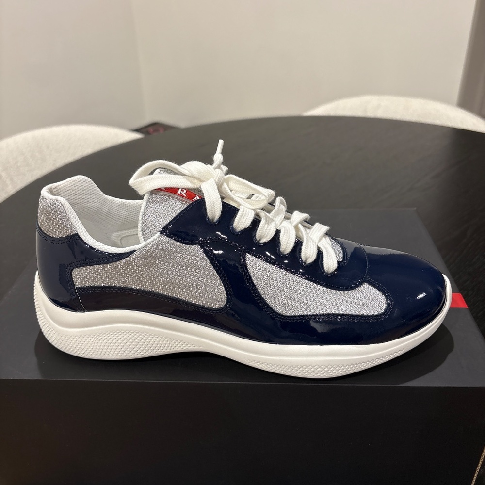 Prada America's Cup biker fabric sneakers - Picture 3 of 8